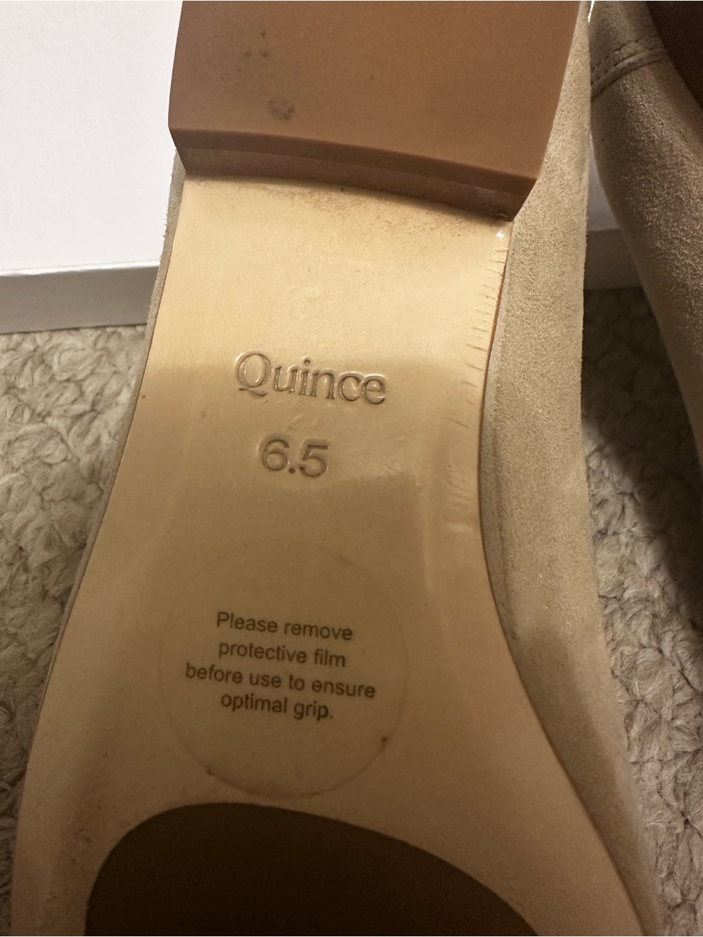 Quince Italian suede penny loafer - Picture 5 of 8